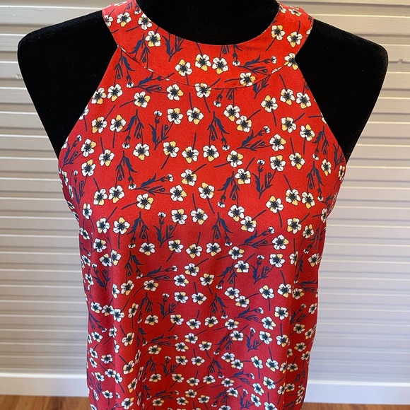 Allegra Massetti Made In Italy Sleeveless Maxi Dress Floral Design Like New - Picture 3 of 11